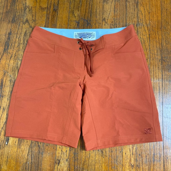 Immersion Research Penstock Boardshorts Women’s Size 12 Orange 10” Inseam NWOT - Picture 5 of 11